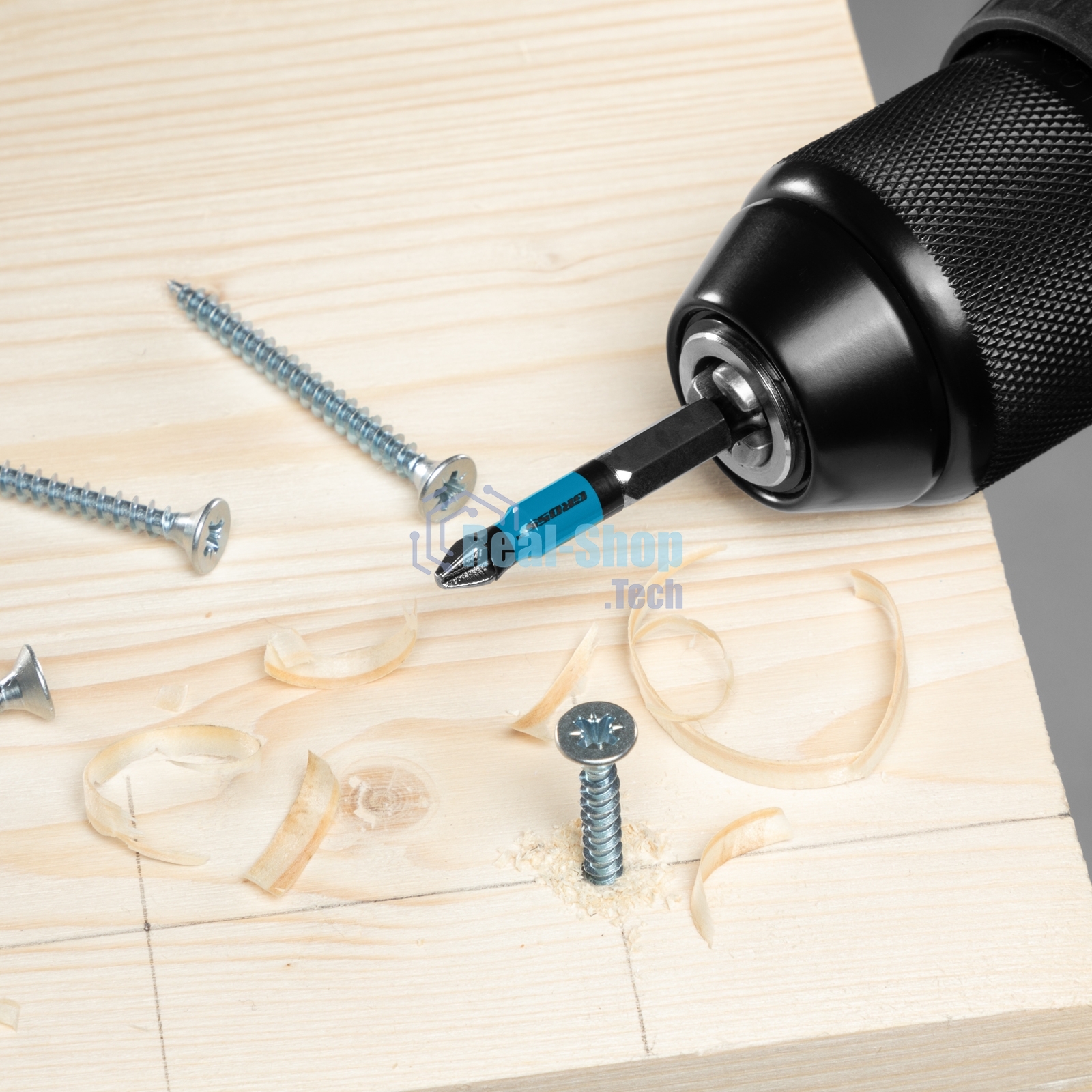 Набор бит Gross PH2х50, сталь S2, 10 шт.