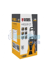 Моечная машина высокого давления Denzel R-180i, 2400 Вт, 180 бар, 7,5 л/мин, асинх. двиг.