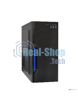 Компьютерный корпус Miditower ExeGate XP-333U Black, ATX, (без БП), 1*USB/2*USB 3.0, Audio