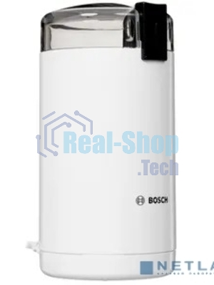 Кофемолка Bosch TSM6A011W 180Вт сист.помол.:ротац.нож вместим.:75гр белый