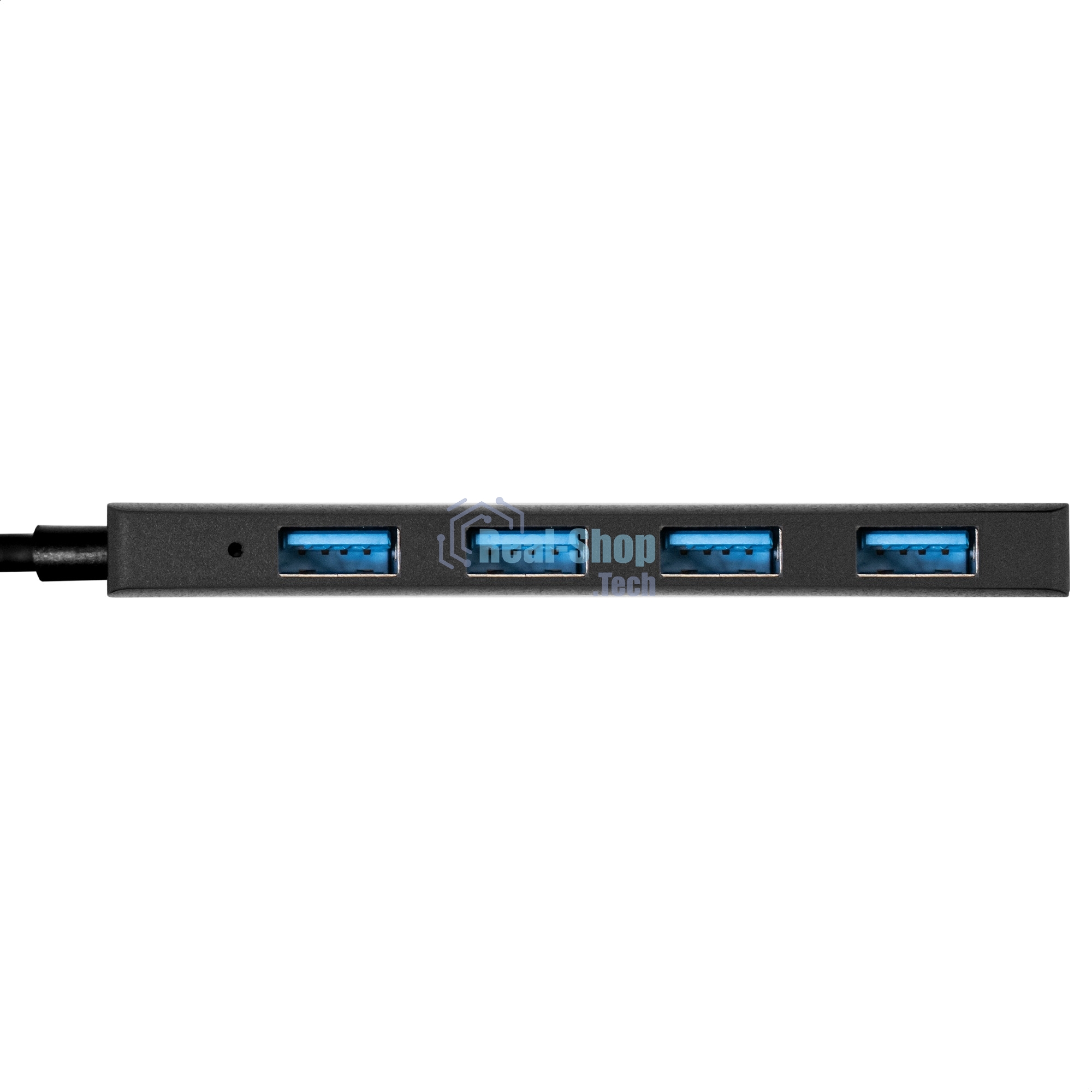 USB-концентратор 4-в-1 ExeGate DUB-4P/3 (кабель-адаптер USB3.0 --> 4xUSB3.0, Plug&Play, черный)