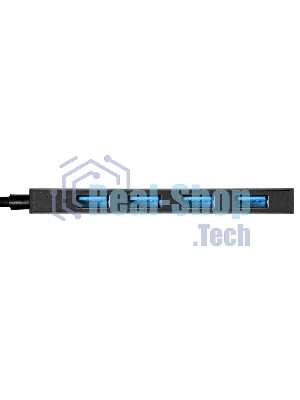 USB-концентратор 4-в-1 ExeGate DUB-4P/3 (кабель-адаптер USB3.0 --> 4xUSB3.0, Plug&Play, черный)