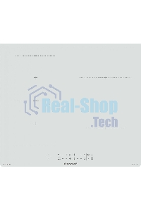 Индукционная варочная панель Brandt, 4 варочных зоны, 14 уровней мощности, индикация остаточного тепла, таймер, Ultraboost, белый