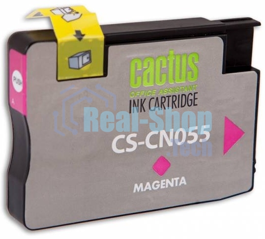 Картридж струйный Cactus CS-CN055 №933 пурпурный (14 мл) для HP OfficeJet 6600