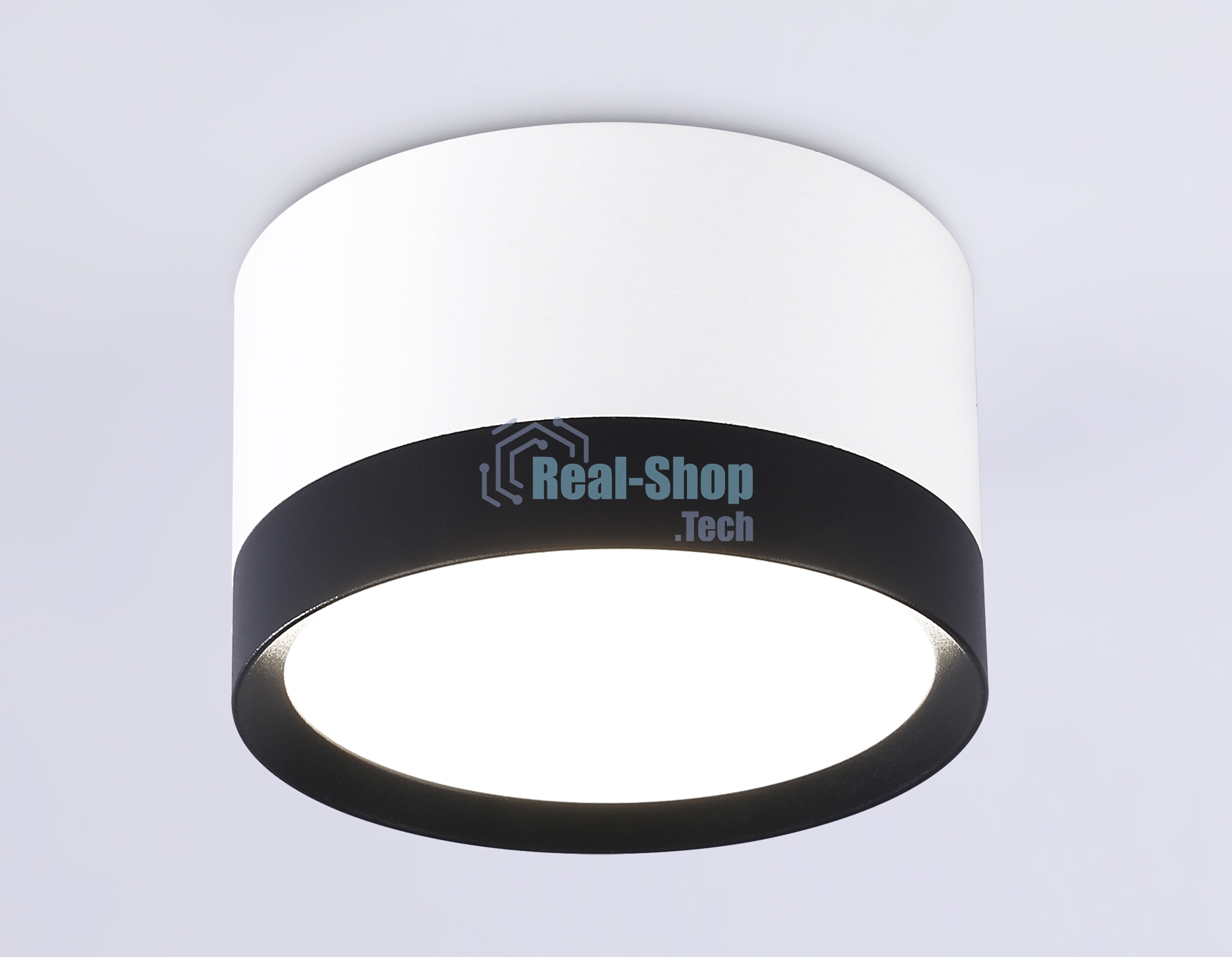 Светильник Ambrella light TN52353 WH/BK белый/черный GX53 max 12W D82*50