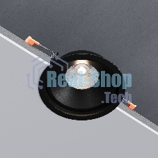 Встраиваемый светодиодный светильник 25083/LED 6W 4200K чёрный