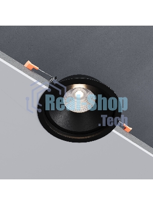 Встраиваемый светодиодный светильник 25083/LED 6W 4200K чёрный
