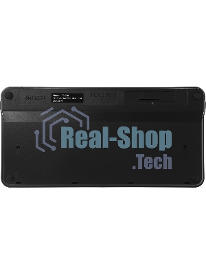 Клавиатура беспроводная A4Tech Fstyler FBK30 черный/серый USB BT/Radio slim Multimedia