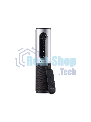 Веб-камера Logitech ConferenceCam Connect 1920x1080, 30 кадр/с, USB, микрофон (2 шт, шумоподавление), автофокус, автоосвещение, серебристый