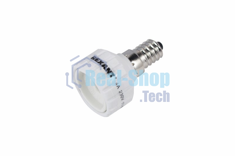 Переходник Rexant цокольный E14-GU10 белый