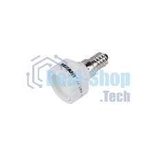 Переходник Rexant цокольный E14-GU10 белый