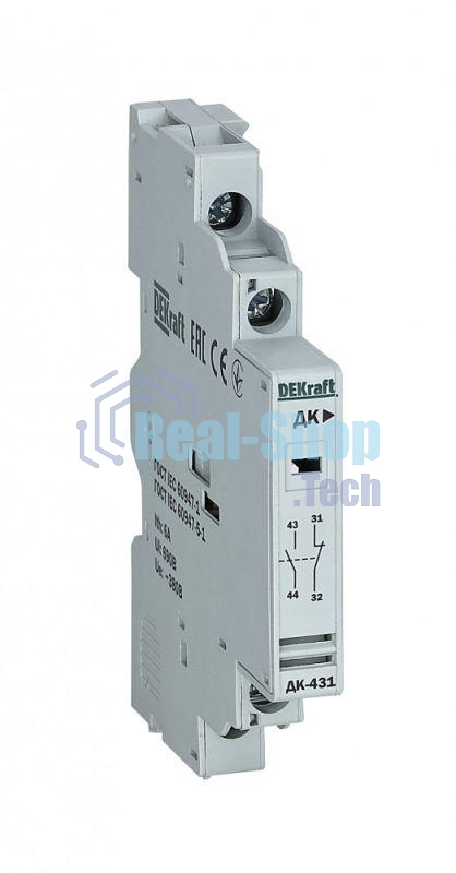 Контакт дополнительный боковой 1НО+1НЗ для ВА-431 SchE 21271DEK