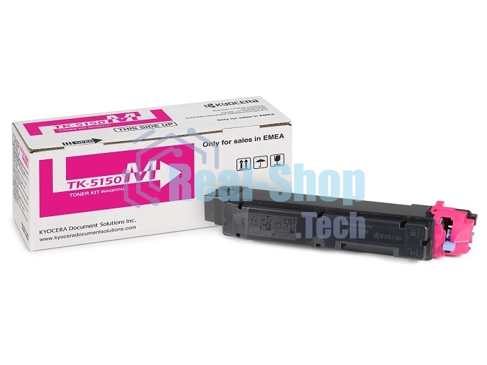 Картридж лазерный Kyocera TK-5150M (1T02NSBNL00) пурпурный для P6035cdn/M6035cidn/M6535cidn 10000 стр.