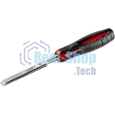 Стамеска MIRAX 1810-12 с двухкомпонентной прозрачной рукояткой, 12мм