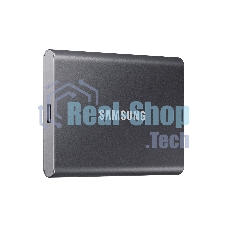 Внешний SSD Samsung T7, 2TB, USB 3.2 Gen 2 Type-C, R/W 1050/1000, титан