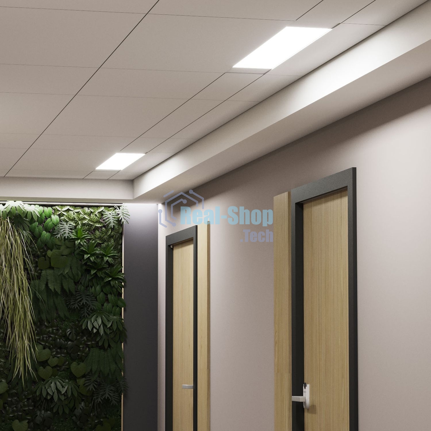 Светильник светодиодный Gauss ДПО-36w 6500K, 2650Лм, 1209х75х25, IP20