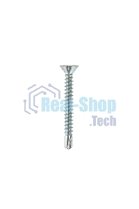 Саморез оконный Kranz сверло, 3.9х32, белый цинк, упаковка поставщика (9 000 шт.)