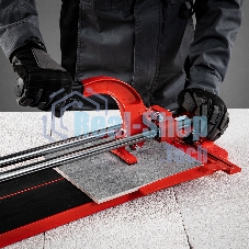 Плиткорез MTX 400 х 16 мм, литая станина, каретка на подшипниках, усиленная рукоятка