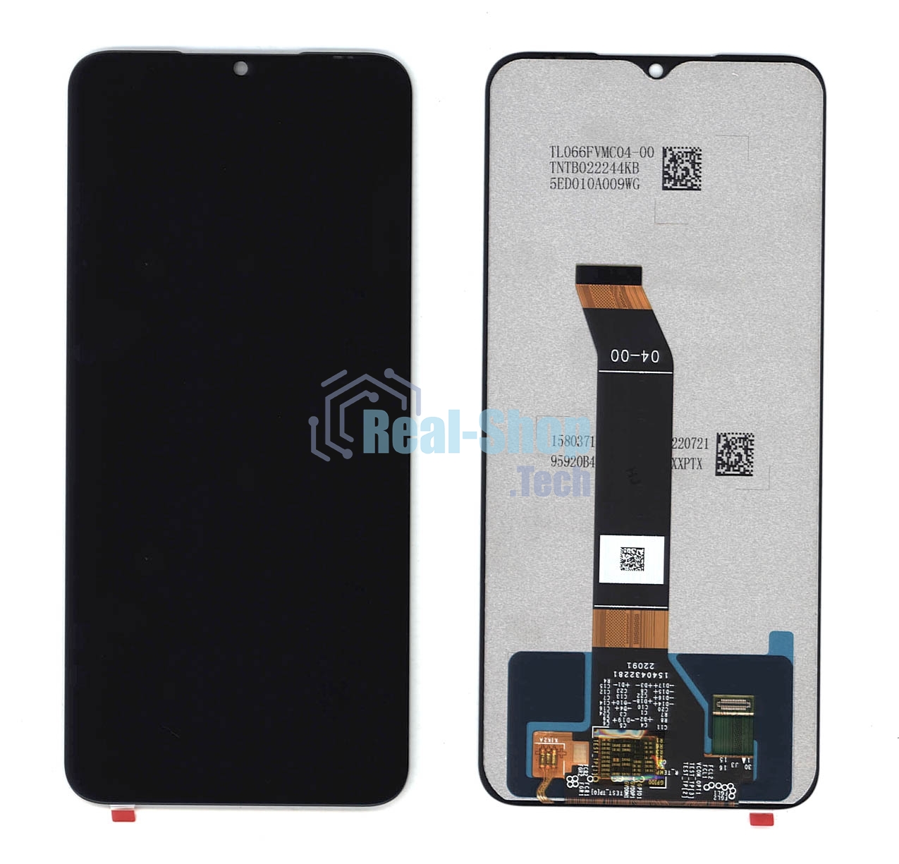 Дисплей для Xiaomi Poco M4 в сборе с тачскрином черный