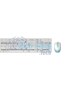 Комплект клавиатура + мышка Defender AUCKLAND C-987 RU белый
