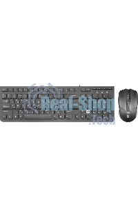 Комплект беспроводной клавиатура/мышь Defender COLUMBIA C-775 RU черный