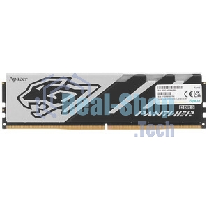 Оперативная память Apacer Panther, DDR5, 32GB (2x16GB), 5600 MHz, CL40, с радиатором