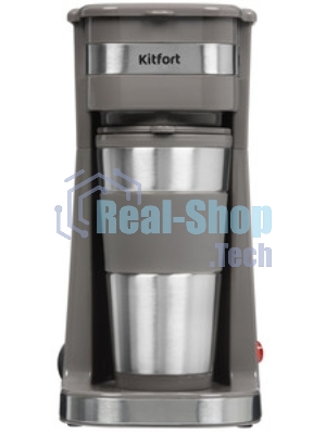 Кофеварка капельная Kitfort КТ-7316 750Вт коричневый/нержавеющая сталь