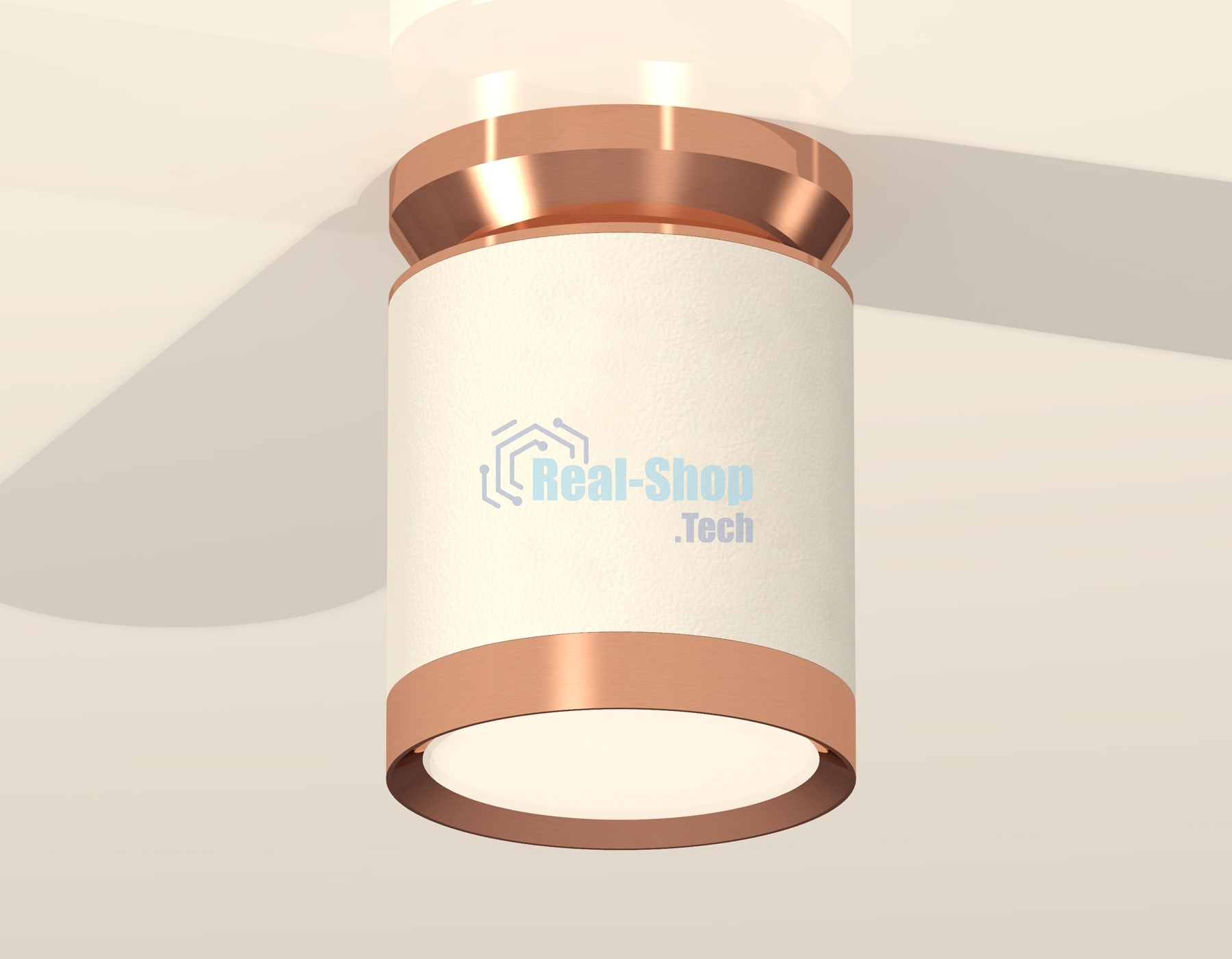 Светильник Ambrella Light XS8141035 SWH/PPG белый песок песок/золото розовое полированное GX53 (N8912, C8141, N8126)