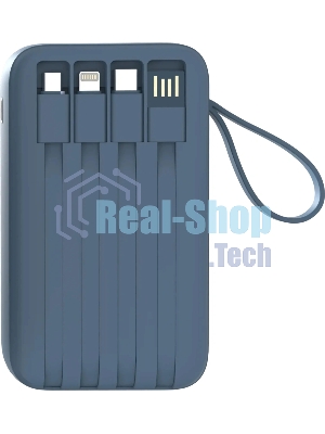 Мобильный аккумулятор Tecno Pocket S201 20000mAh 2.4A синий