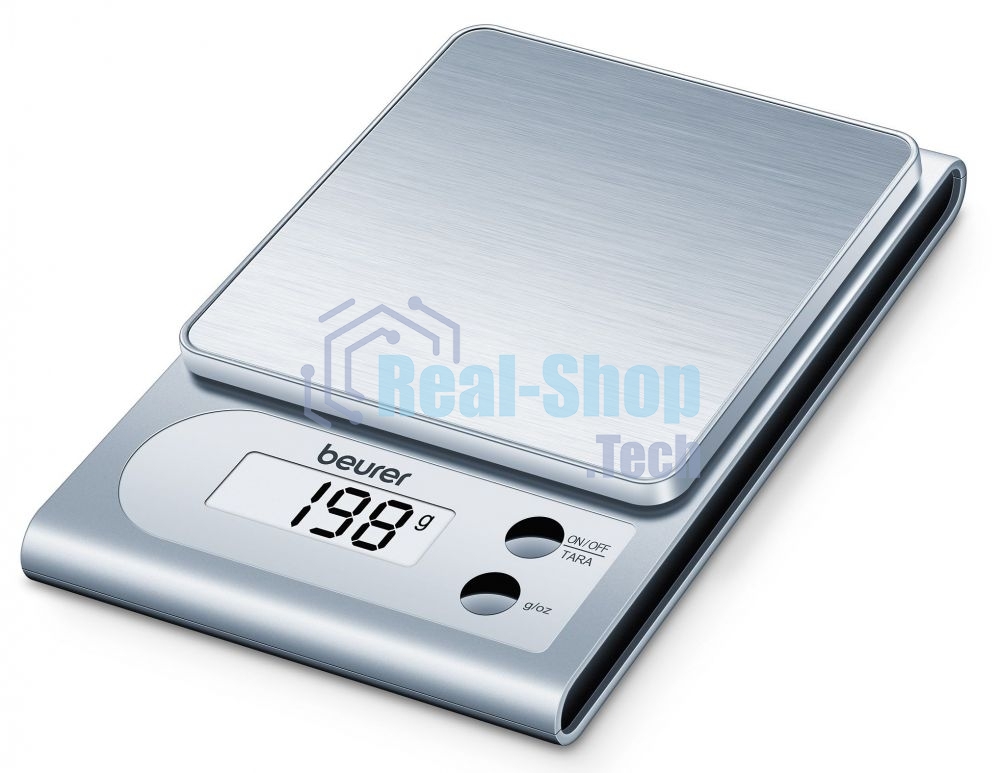 Весы кухонные Beurer KS22 макс.вес:3кг серебристый