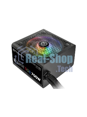 Блок питания Thermaltake Smart RGb (PS-SPR-0700NHSAWE-1), 700Вт, 80 PLUS, 120мм, черный