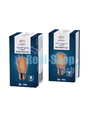 Ретро лампа Neon-night Filament ST45 E27, 2W, 230В Теплая белая 3000K