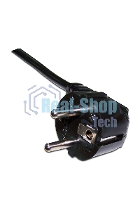 Провод Lanmaster LAN-PP13/SHA-2.0-BK проводник.:2 черный 2м