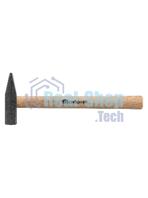 Молоток Сибртех слесарный, 500 г, квадратный боек, деревянная рукоятка