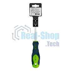 Отвертка Сибртех, PH2 х 100 мм, CrV, 2-х компонентная рукоятка