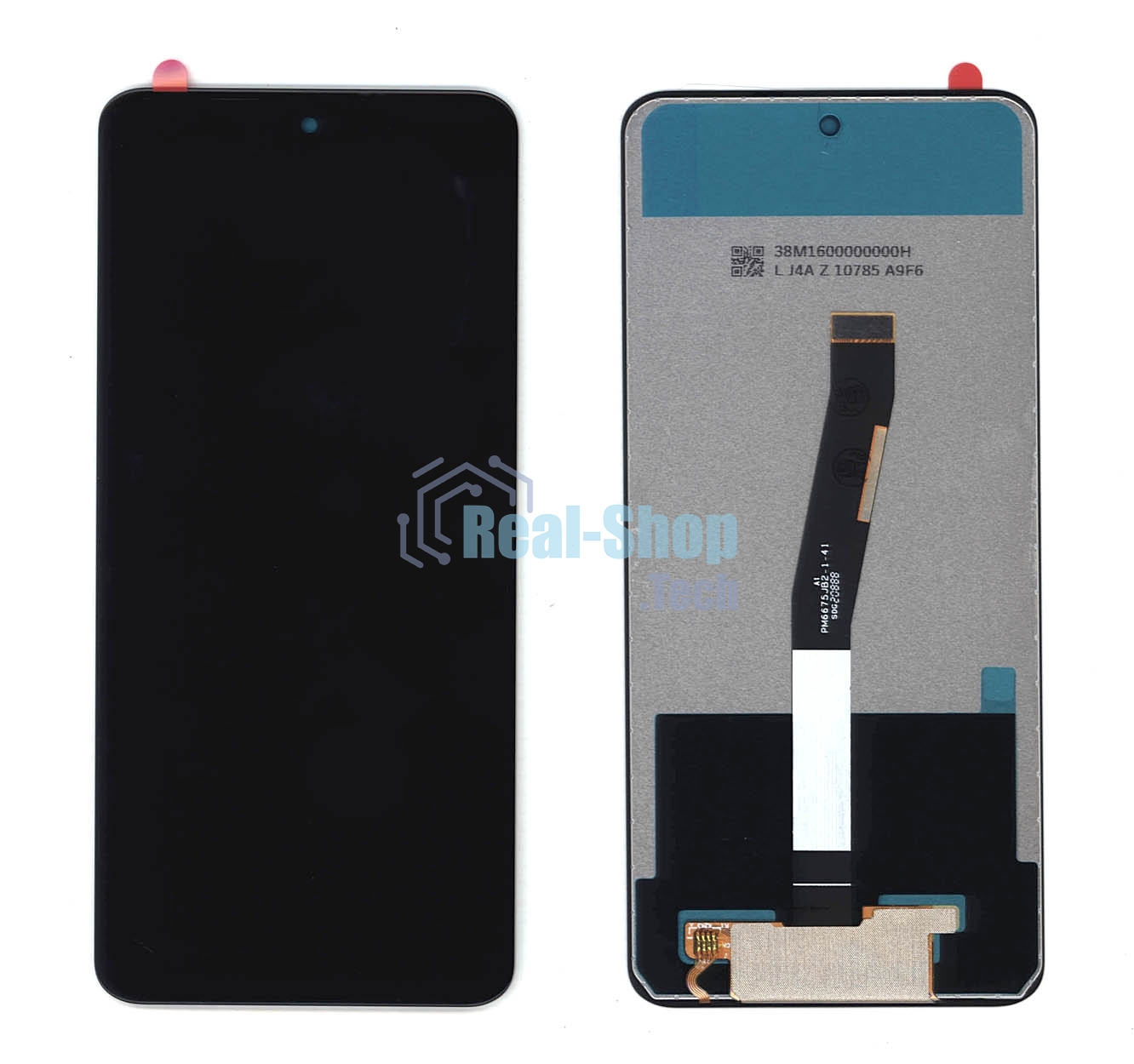Дисплей для Xiaomi Redmi Note 9S, Redmi Note 9 Pro в сборе с тачскрином (copy) черный