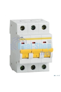 Выключатель автоматический модульный 3п C 25А 4.5кА ВА47-29 ИЭК MVA20-3-025-C
