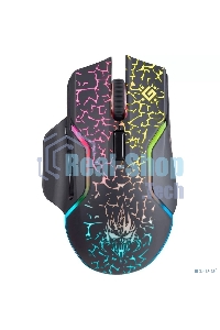 Мышь беспроводная Defender Oneshot GM-067 черный, 3200 dpi, радиоканал, USB, кнопки - 7