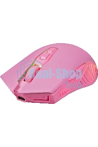 Мышь беспроводная Defender Pandora GM-502 розовый, 3200 dpi, радиоканал, USB, кнопки - 7