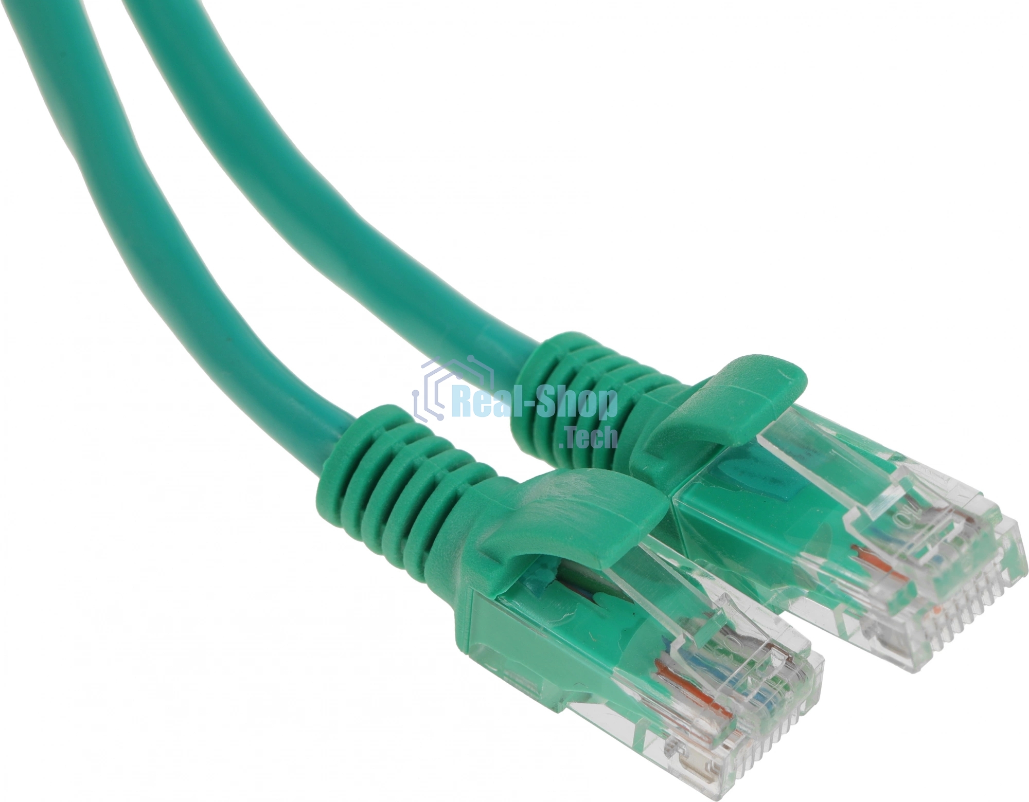 Патч-корд UTP Cablexpert кат.5e, 2м, литой, многожильный (зеленый)