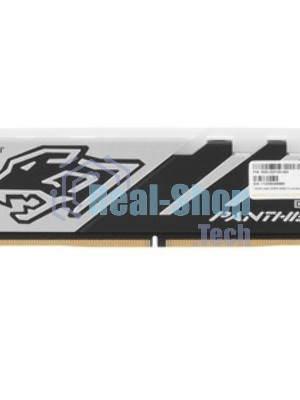 Оперативная память Apacer Panther RGB, DDR5, 16GB (1x16GB), 6000 MHz, CL40, с радиатором, черно-серый, RGB