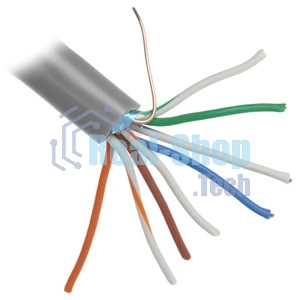 Кабель FTP PROconnect 4PR 24AWG, CCA, cat.5e, PVC, серый, бухта 50 м