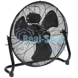 Вентилятор OASIS VN-110B чёрный, напольный, 110 Вт, 3 скорости, 53 см
