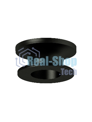 Насадка для корпуса светильника N7926 PBK черный полированный D70*H28mm Out25mm