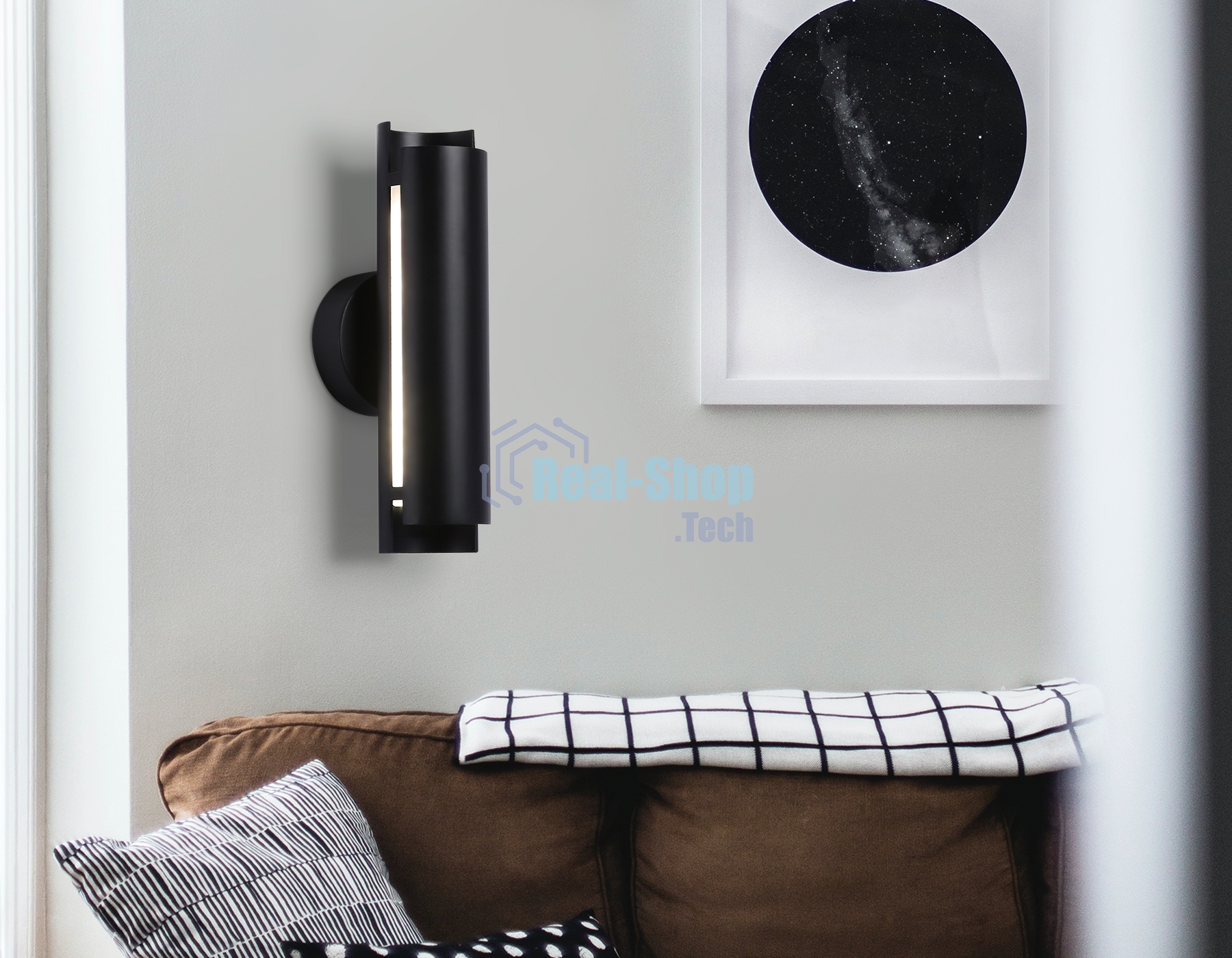 Светильник Ambrella light TN71332 BK черный LED 4W 4200K 230*60*100