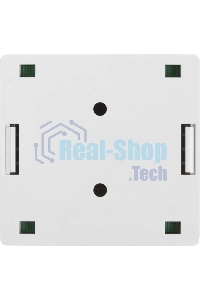 Розетка TWT (TWT-SM2-4545-WH) настенная 2 порта RJ-45 категории 5е. UTP. белая