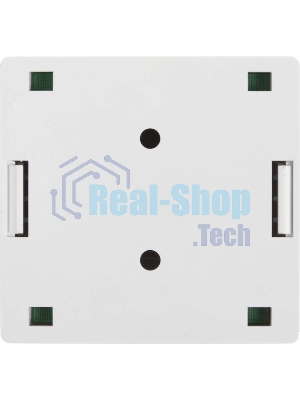 Розетка TWT (TWT-SM2-4545-WH) настенная 2 порта RJ-45 категории 5е. UTP. белая