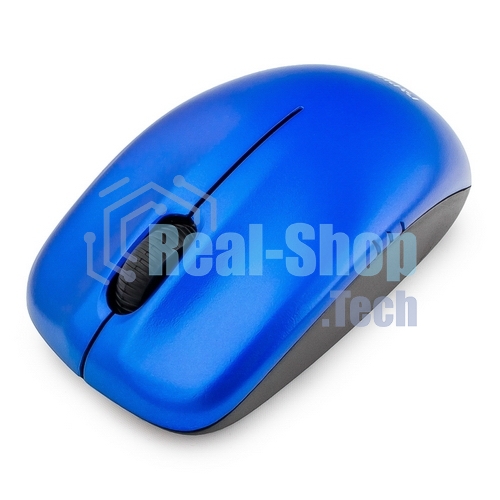 Мышь беспроводная Гарнизон GMW-400B синий, 1200 dpi, радиоканал, USB, кнопки - 3