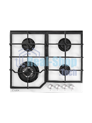 Газовая варочная панель LEX GVG 640-1 WH белый