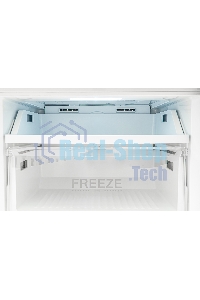 Холодильник Hyundai CC4553F нержавеющая сталь двухкамерный 316/100л морозилка снизу, No Frost